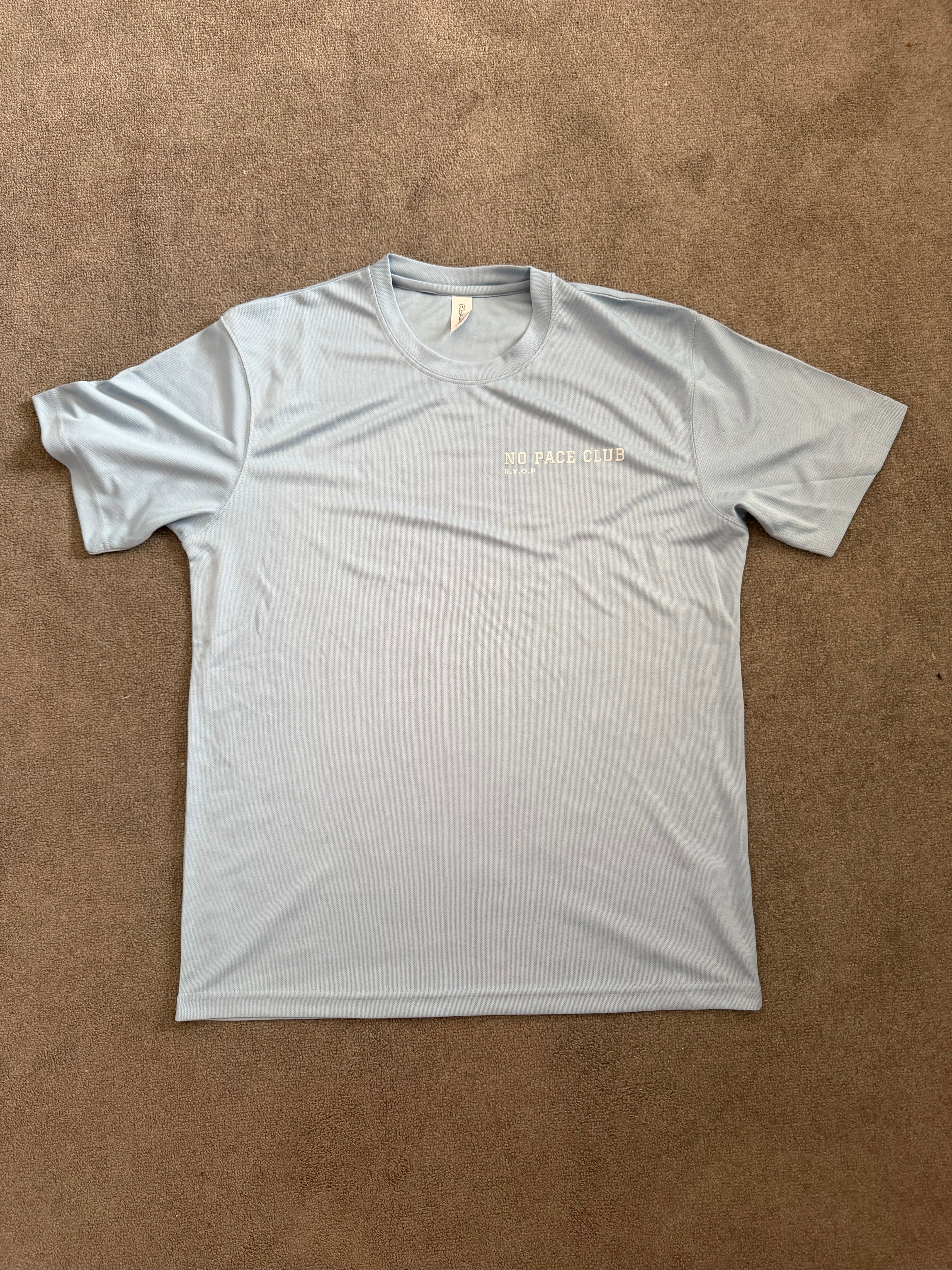 Summer Collection Tee – Sky Blue ☀️