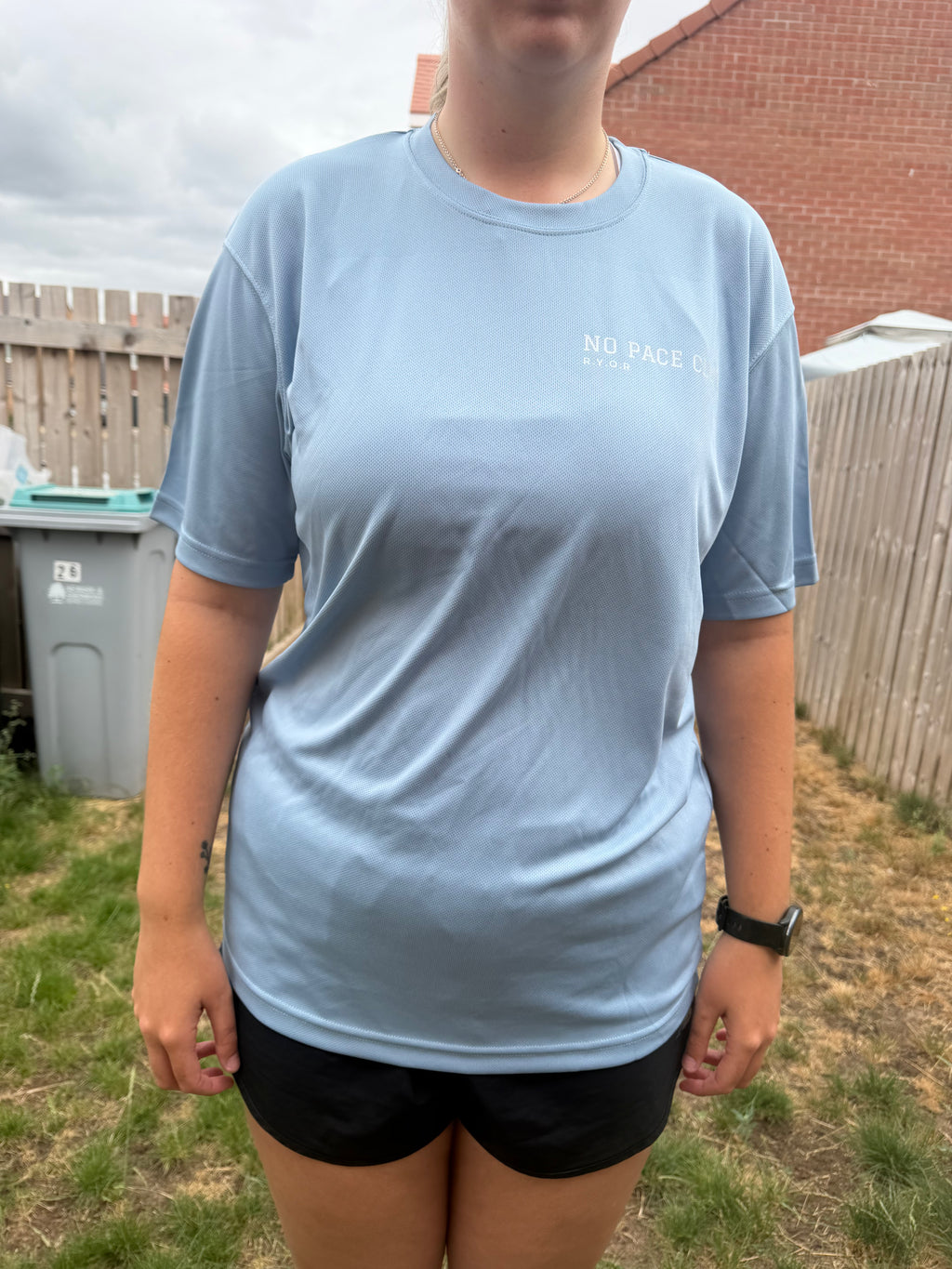Summer Collection Tee – Sky Blue ☀️