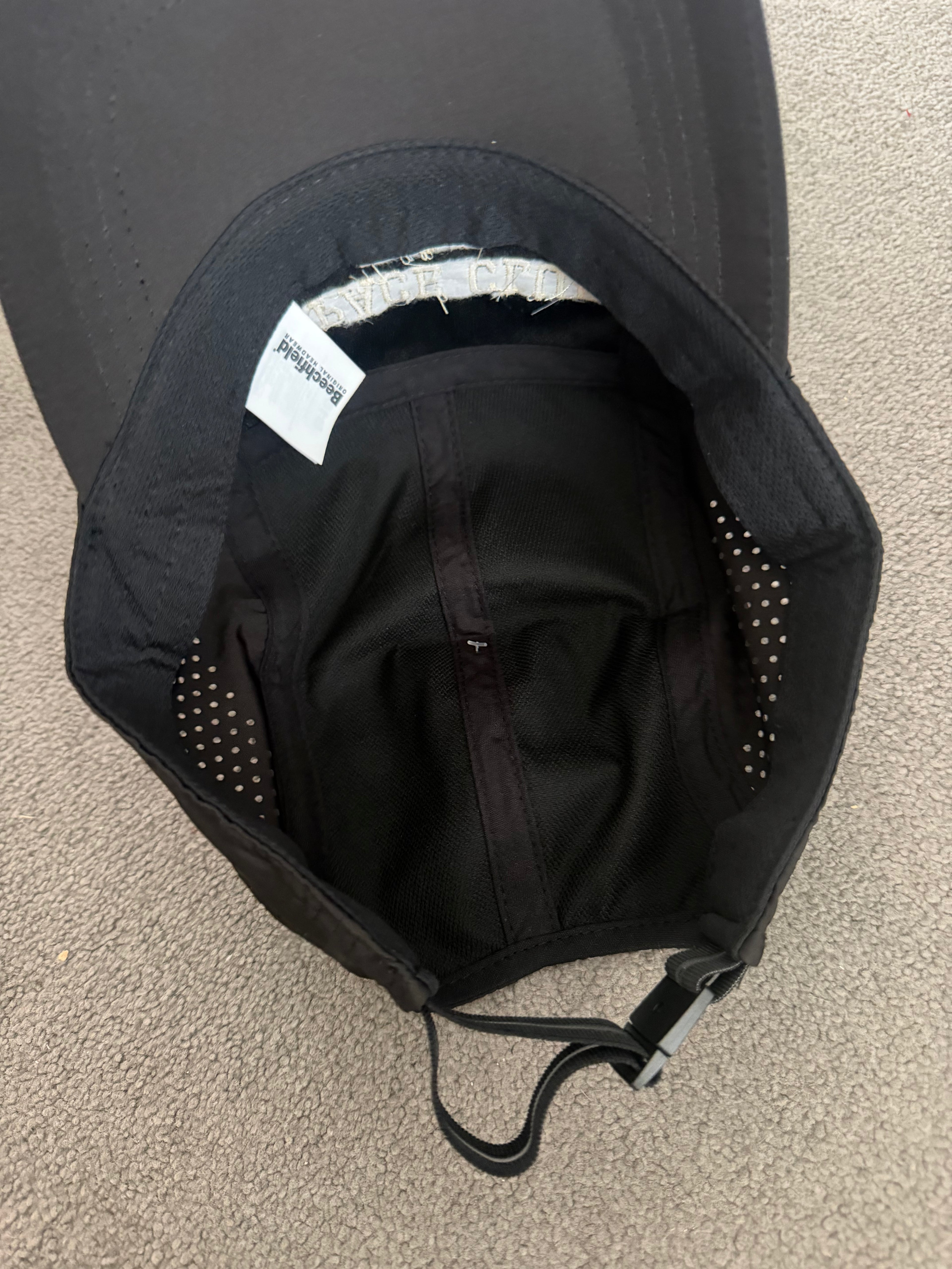 No Pace Club Technical Running Cap – Black