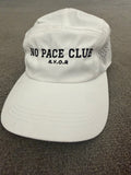 No Pace Club Technical Running Cap – White